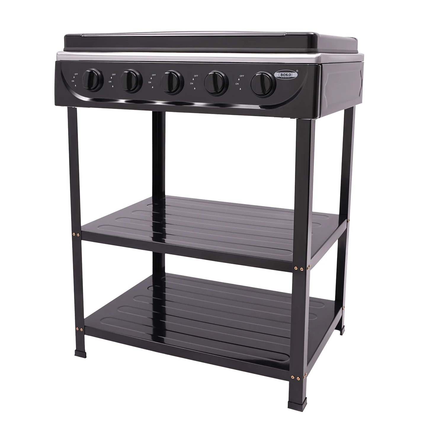 Five Burner Outdoor Gas Stove For Camping And BBQ Grill