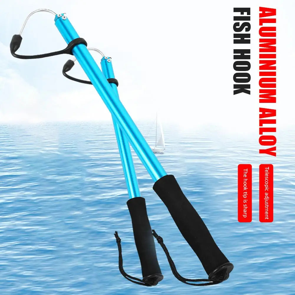 Hignconerned Telescopic Fish Gaff With Soft EVA Handle