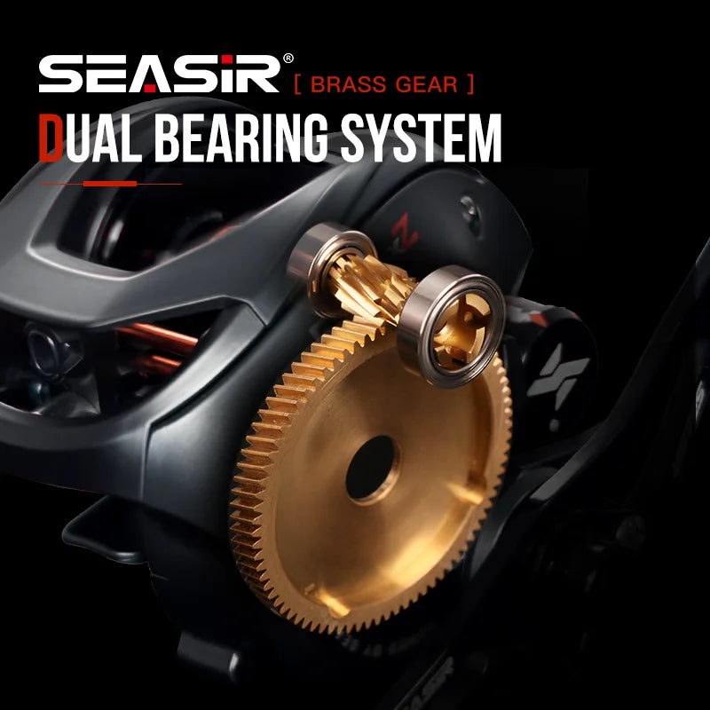 SeaSir Cast X2 Baitcasting Reel 7 3 1 Hybrid Ceramic