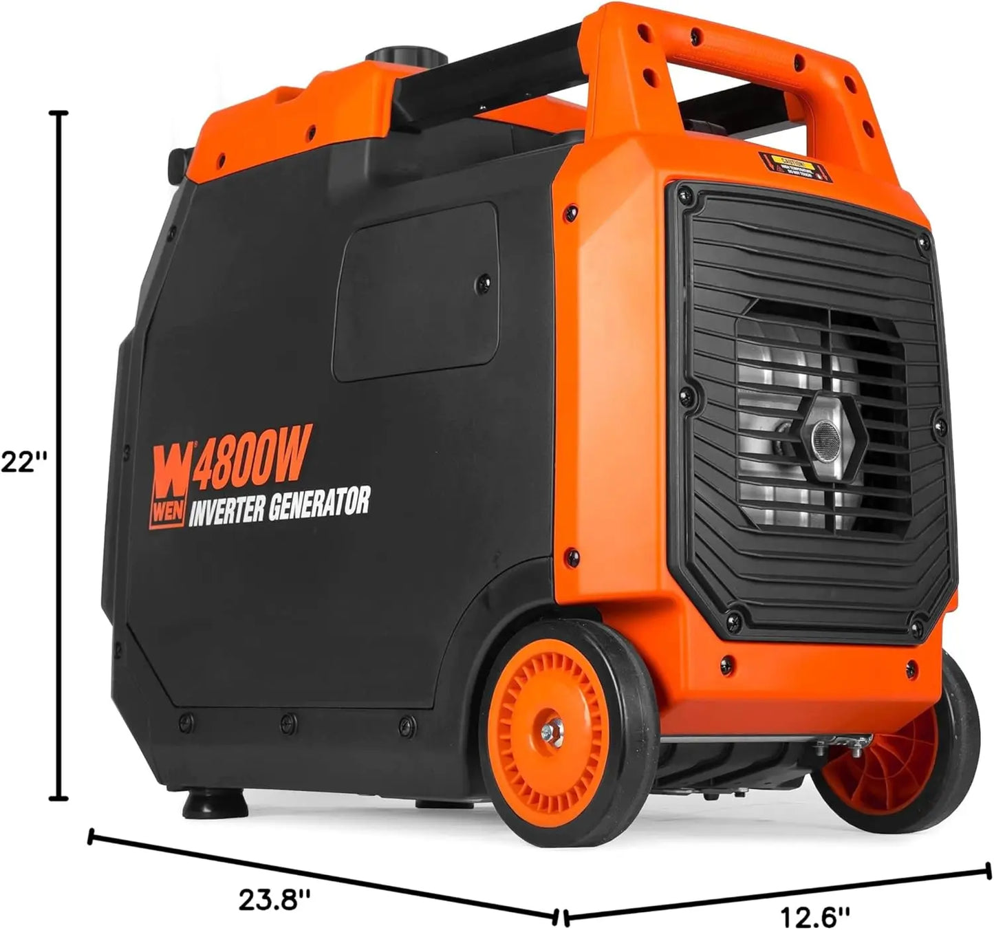 Wen 4800 Watt Portable Inverter Generator RV Ready Quiet