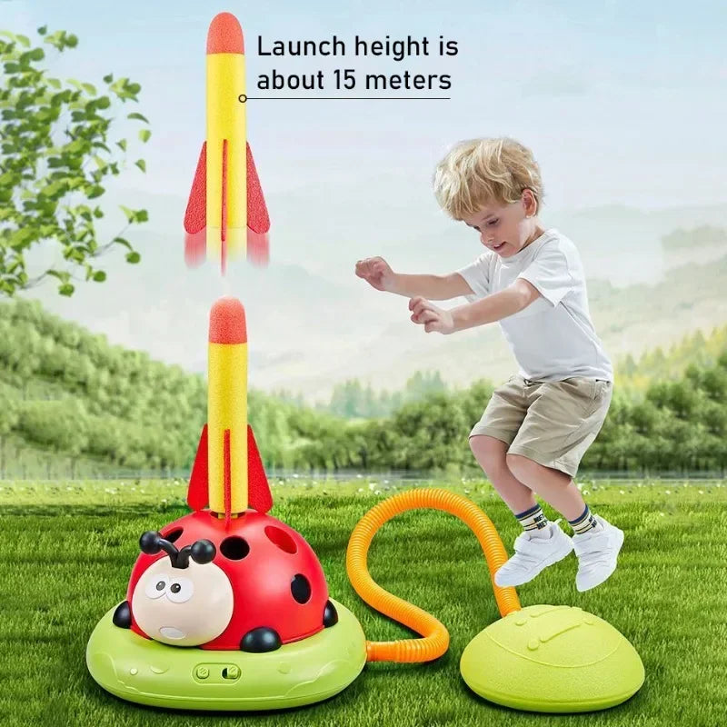 Kmoist Three In One Kid Skipping Rope Machine Toy Outdoor