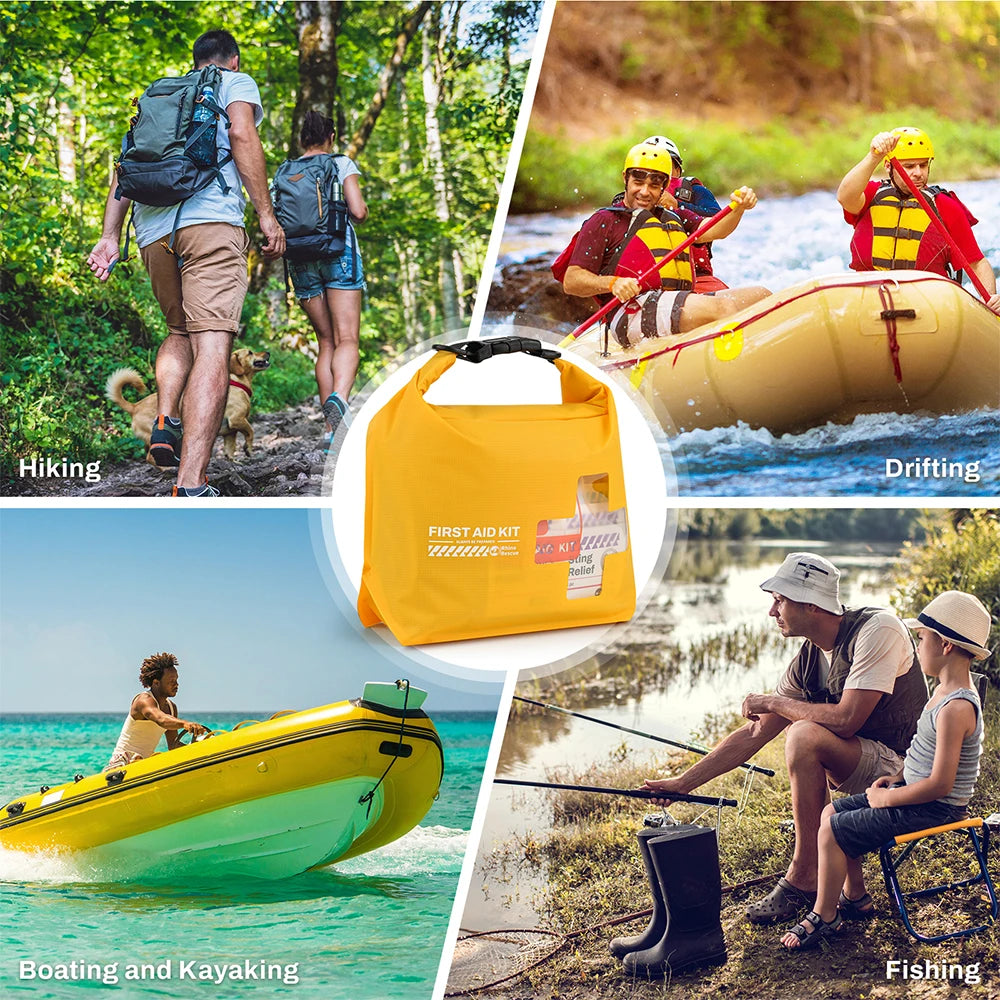 Rhino Rescue Waterproof First Aid Kit Boat Dry Bag Kayak