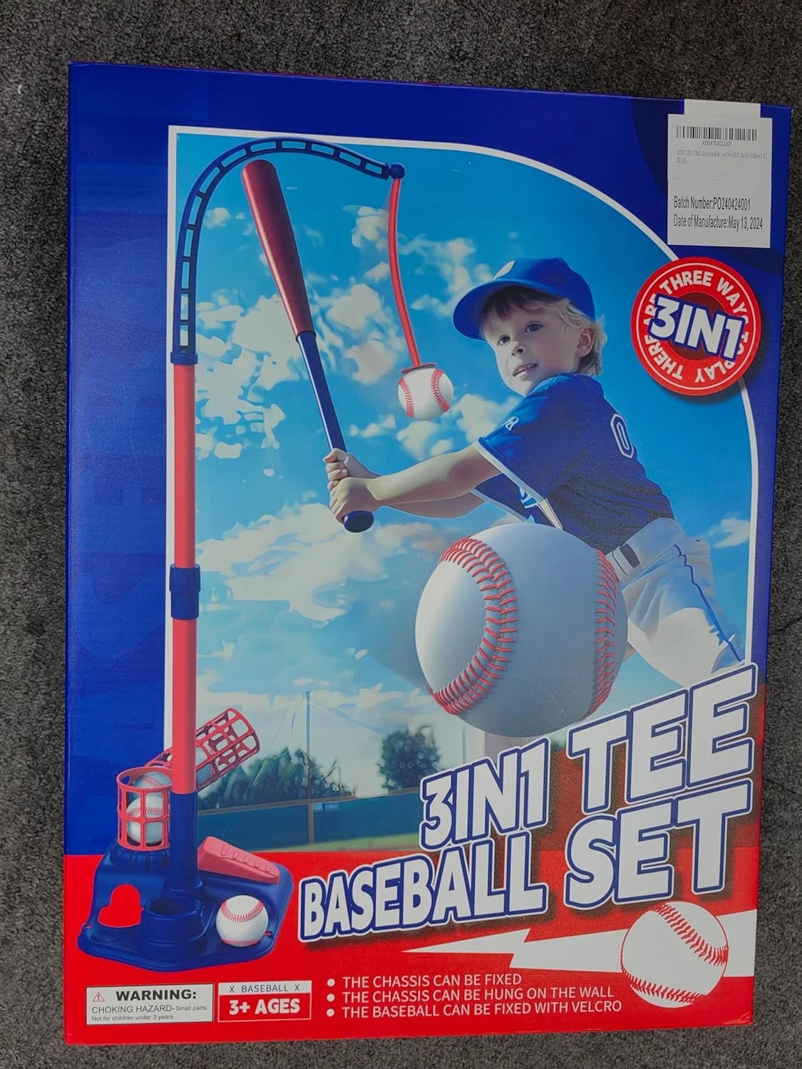 VATOS 3 in 1 Tee Ball System with Automatic Launcher