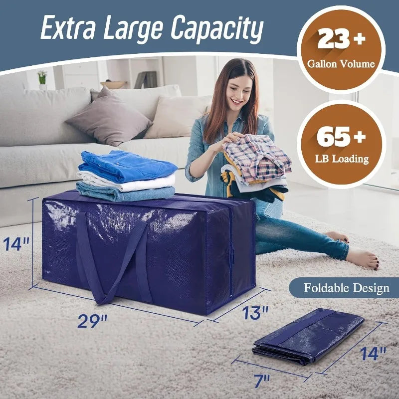 Trail Harbor Heavy Duty Moving Bags With Strong Zippers