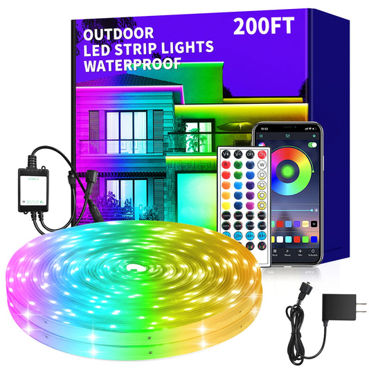 Outdoor LED Strip Lights IP68 Waterproof With Remote Control