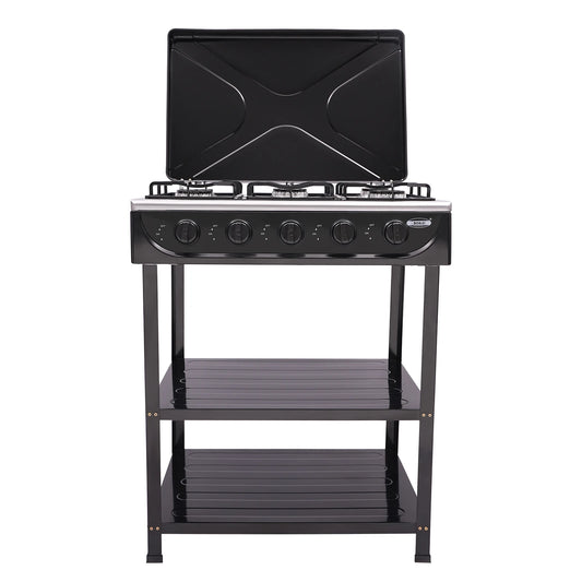 Five Burner Outdoor Gas Stove For Camping And BBQ Grill