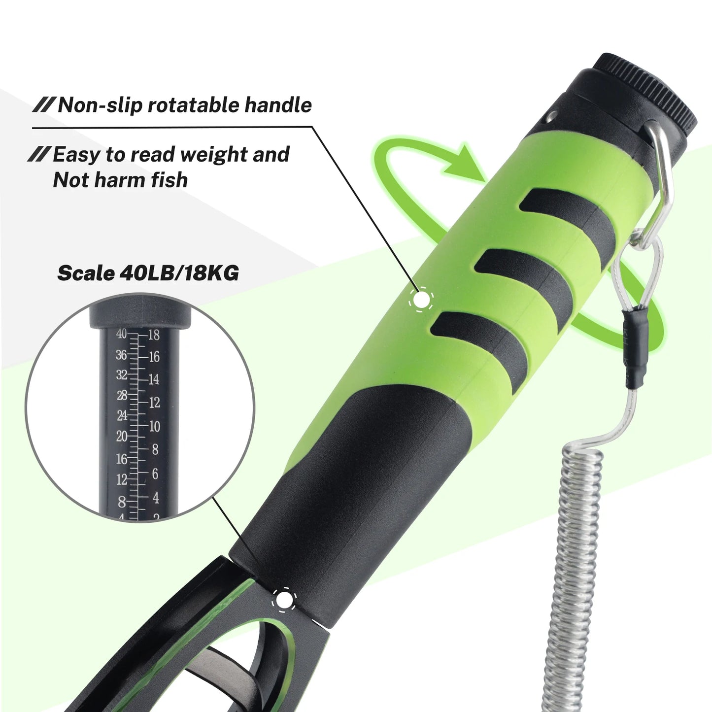 Night Cat Fish Lip Gripper With Scale Aluminum Alloy Tool