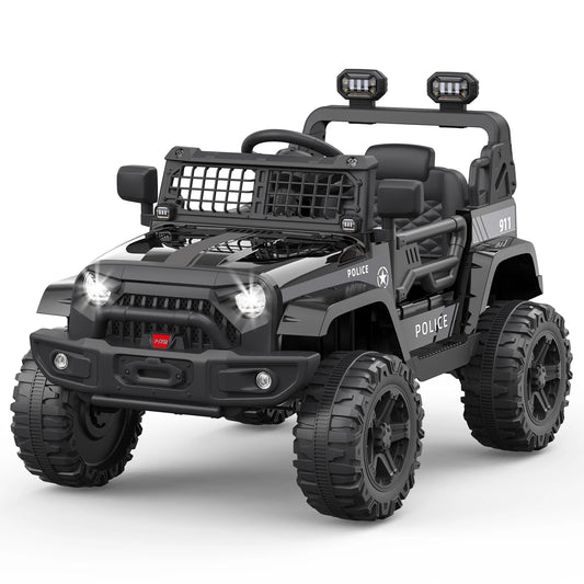 HiMISSE 12V Kids Ride On Car Battery Powered Truck Remote