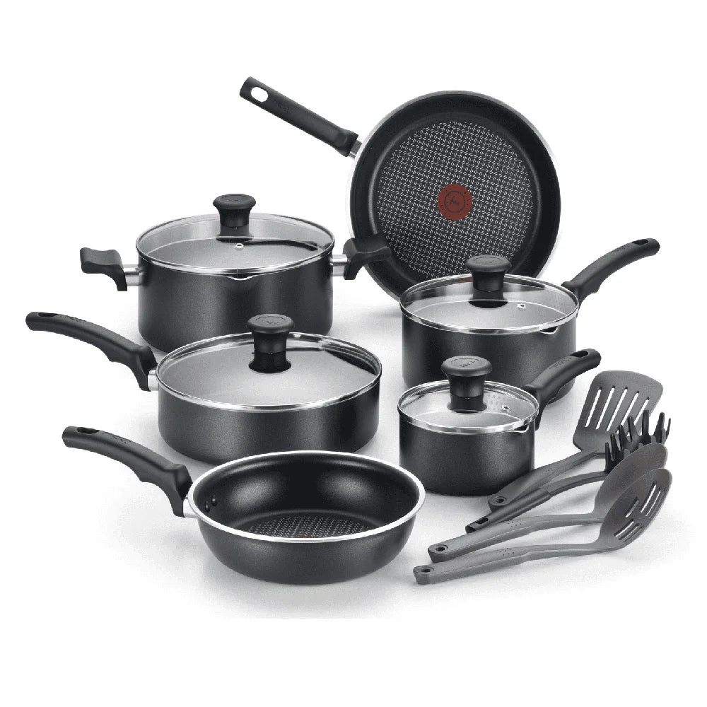 Feature Nonstick Cookware Set With Vented Lids Eco Friendly