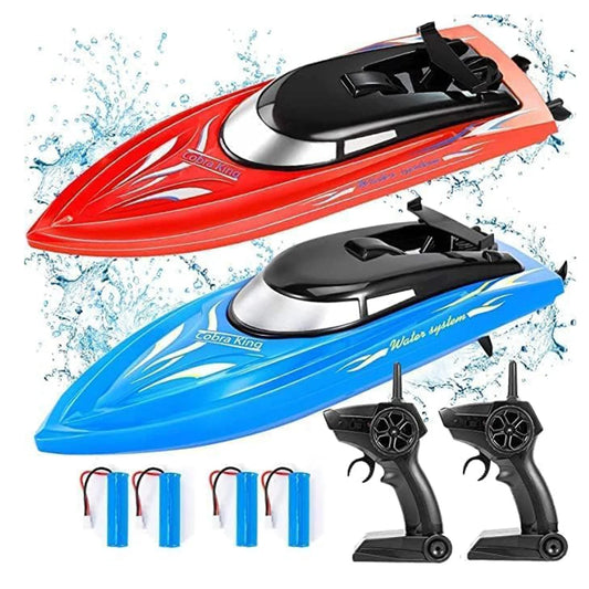 HobbyLane 2 Pack RC Boat 24Ghz High Speed Racing Boats