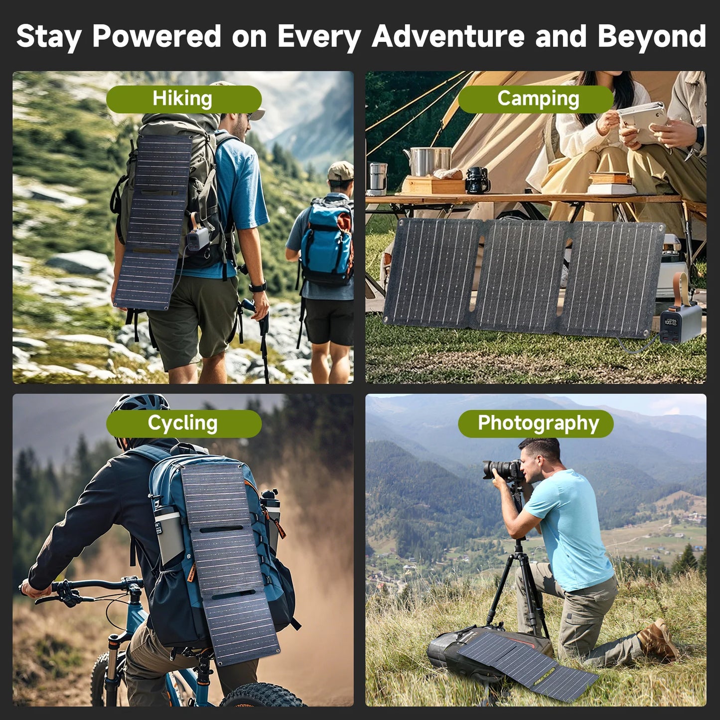 ALLPOWERS Power Bank PB 100W Solar Charger For Laptop